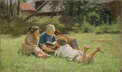Dzieci, lata 90. XIX wieku