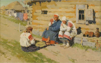 Czekając w słońcu, 1894