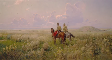 Kozacy na stepie, 1900