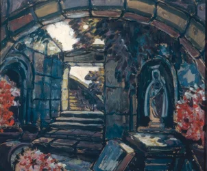 Maeterlinck, siostra Beatrix / Sudeikin