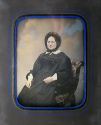 Portret Marii Trofimovnej Paszkowej 1819-1892, z domu hrabiny von Baranov, lata czterdzieste XIX wieku