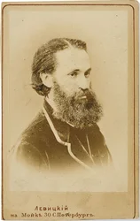 Portret wiolonczelisty Karla Yulievicha Davidova 1838-1889, ok. 1930 r. 1875.