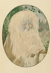 Leszy. Ilustracja do wiersza Rusłan i Ludmiła A. Puszkina, 1921-1926.