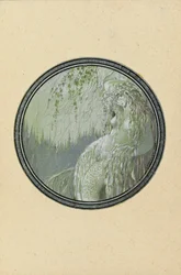 Rusałka. Ilustracja do wiersza Rusłan i Ludmiła A. Puszkina, 1921-1926.