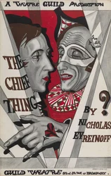 Plakat do filmu The Chief Thing, gra Nikołaj Jewreinow