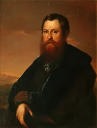 Portret kupca Piotra Siemionowicza Sapożnikowa