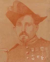 Portret włoskiego żołnierza