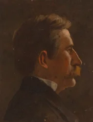 Profil mężczyzny