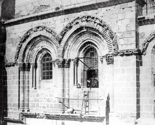 Okno w południowej ścianie kościoła Grobu Świętego, 1865