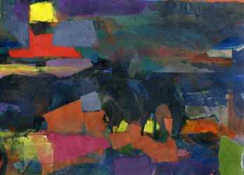 Koń 1, 2024 (kolaż)