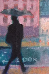 18.01 Dwór, 2015 (olej na karcie)