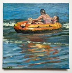 Na płyciźnie z pontonem, 2021