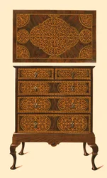 Komoda intarsjowana, 1905