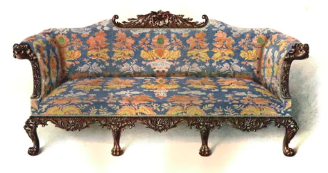 Mahoniowa sofa, 1906