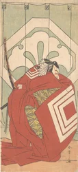 Członek Ichikawa Dan Juro V Ach, minęło trochę czasu, co? 1779.