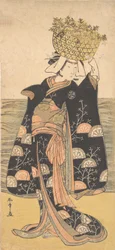 Pierwszy Nakamura Nakazo w roli ducha Shiragiku, ok. 1930 r. 1778.