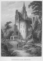 Brama Brukselska, Mechlen, 1850