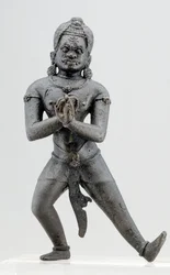 Demoniczne Bóstwo, kultura Lopburi (brąz)