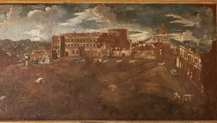 Widok na Pałac Królewski, ok. 1760