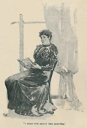 Czytam przez około dziesięć minut, 1892