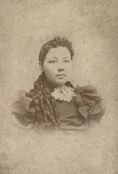 Karta gabinetowa niezidentyfikowanego członka rodziny Vassów, 1880-1917.