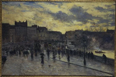 Pont-Neuf widziany z quai de la Mégisserie
