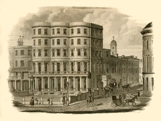 „Bristol Hotel, Marine Parade, Brighton”, 1835.
