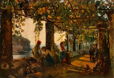 „Taras nad brzegiem morza – odmiana”, 1828, 1965.