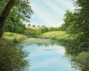 Idylliczny widok
