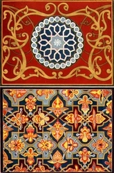 Detale dekoracyjne z „Sztuka Azji Środkowej”, wyd. 1879-83