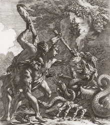 Herkules i Hydra. (wydrukować)