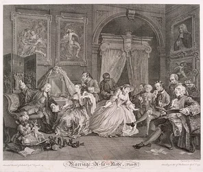 Małżeństwo a la Mode”, 1745, tablica IV
