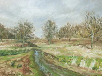 Richmond Park (olej na płótnie)