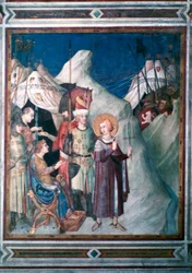 Św. Marcin wyrzeka się broni, 1312-1317.