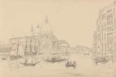 Album 30 widoków w Tyrolu i we Włoszech: Kościół św. Marii della Salute 10 listopada 1840