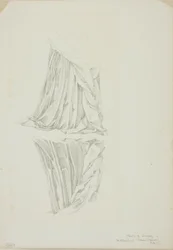 Draped Figure and Reflection, studium dla Mirror of Venus