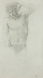 Mężczyzna nago