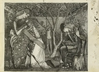 Pożegnanie Rycerza, 1858