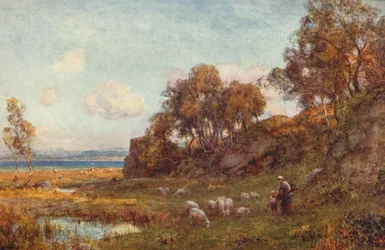 Osłonięte pastwiska, ok. 1900