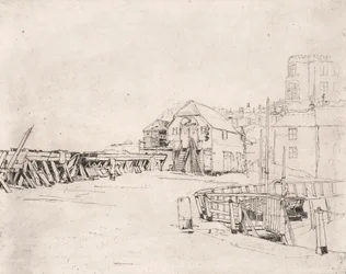 Tratwa „Lusitania” na molo Broadstairs