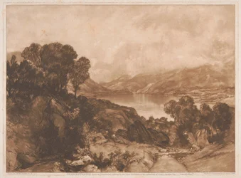 Widok na jezioro, Derwentwater