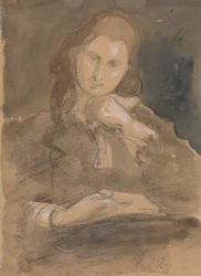 Studium portretowe Marty, Lady Hayter
