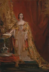 Królowa Wiktoria składa przysięgę koronacyjną, 28 czerwca 1838
