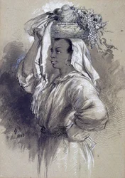 „Dziewczyna z owocami”, 1849