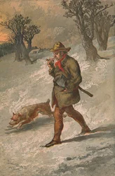 Drwal i jego pies, 1862.