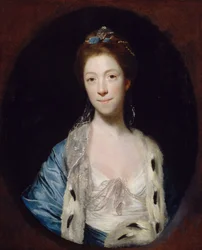 Portret pani Lutra, 1766.
