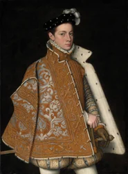 Portret księcia Alessandra Farnese (1545-1592), późniejszego księcia Parmy i Piacenzy