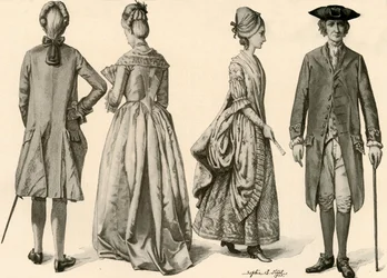 Odzież za panowania Jerzego III, 1760-1776, 1903, 1937.