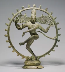 Shiva jako Pan Tańca (Nataraja), okres Chola, ok. X-XI w. (brąz)