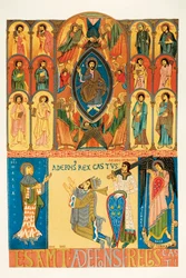 Księgi testamentów i przywilejów, szkoła hiszpańska